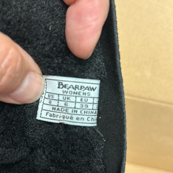 Bear Paw black furry boots - Picture 4 of 6